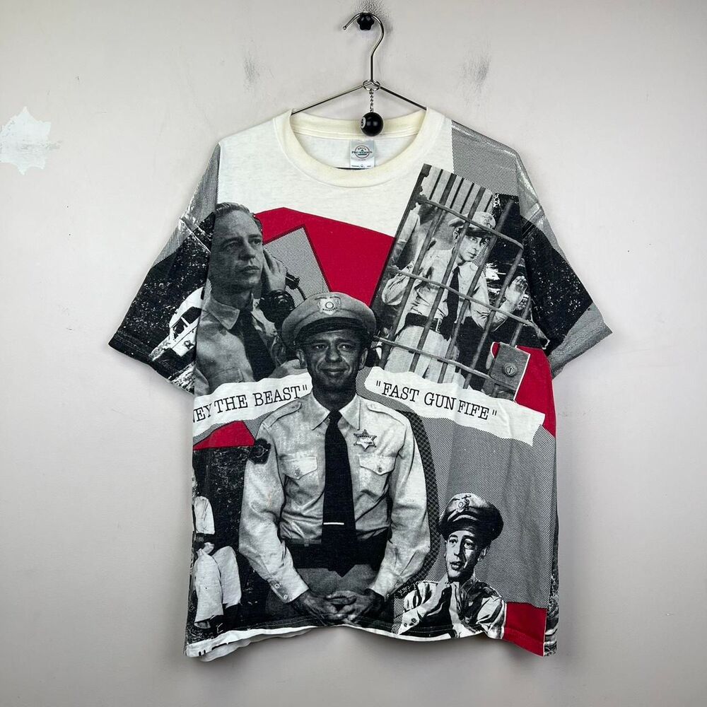 Vintage Andy Griffith Show Vintage AOP Tee Shirt Size XL